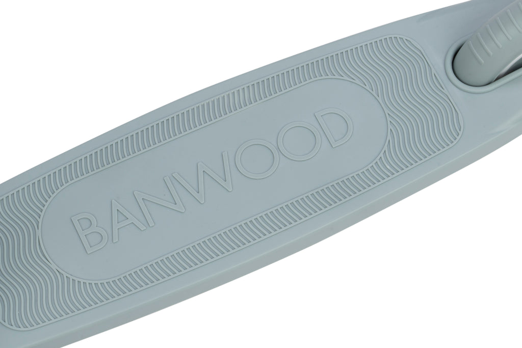 Детска тротинетка Banwood Eco, синьо-зелен