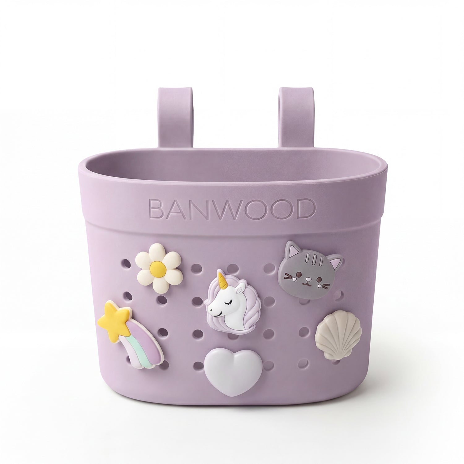 Кошница Banwood Pin&Ride, лавандула