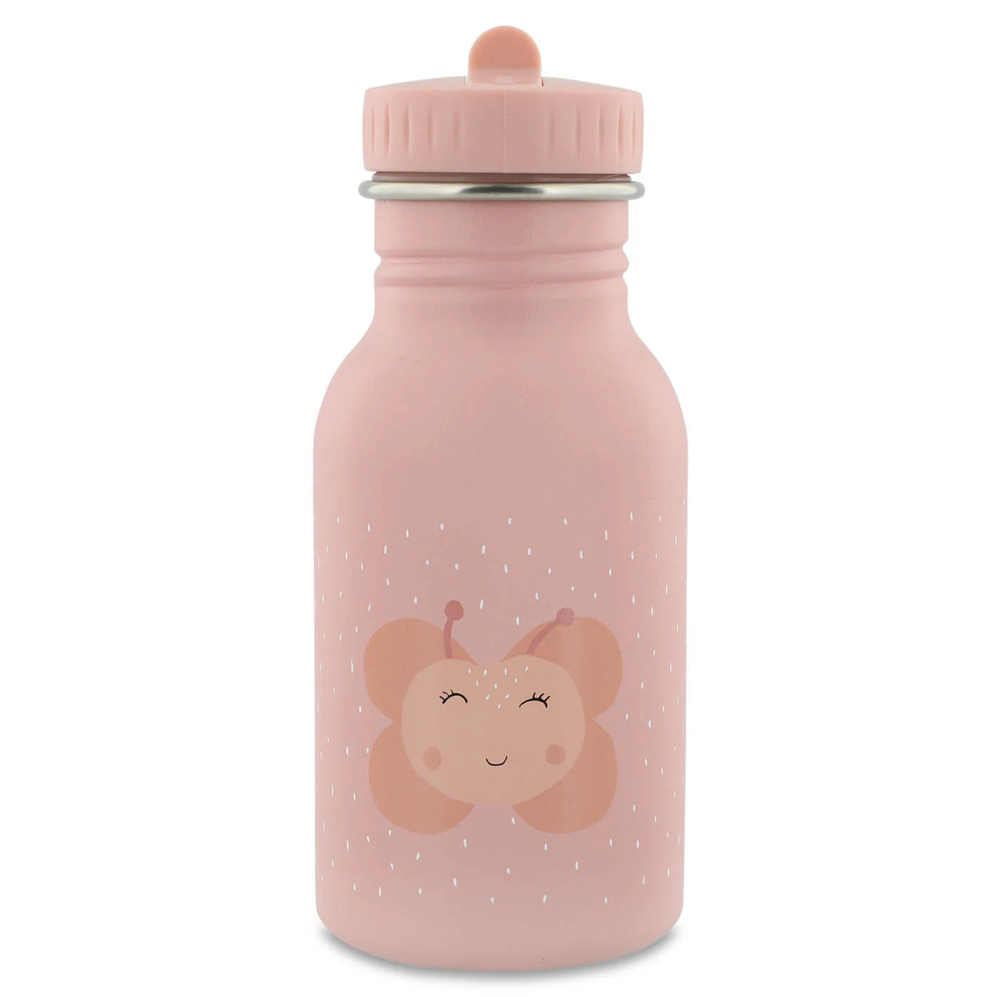 kids bottle stainless steel trixie butterfly pink