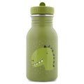 kids bottle from stainless steel trixi dino in green