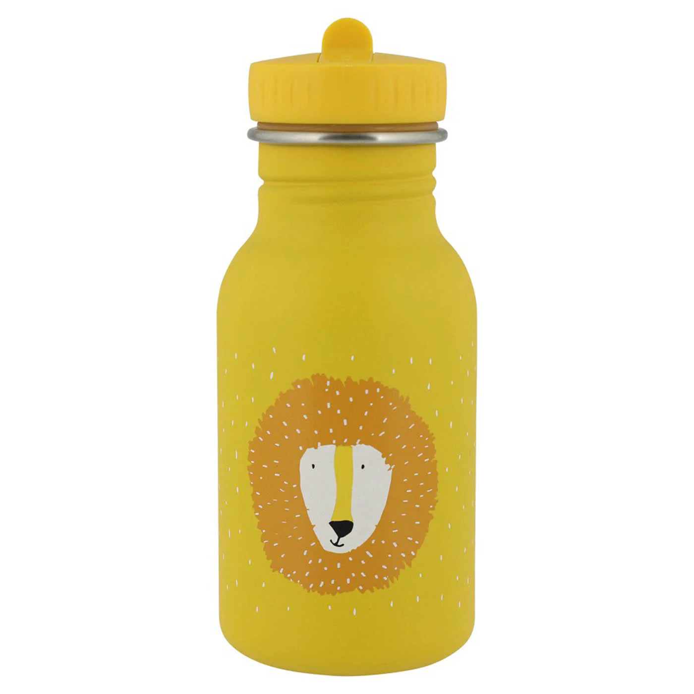 kids bottle trixie 350 ml lion in yellow