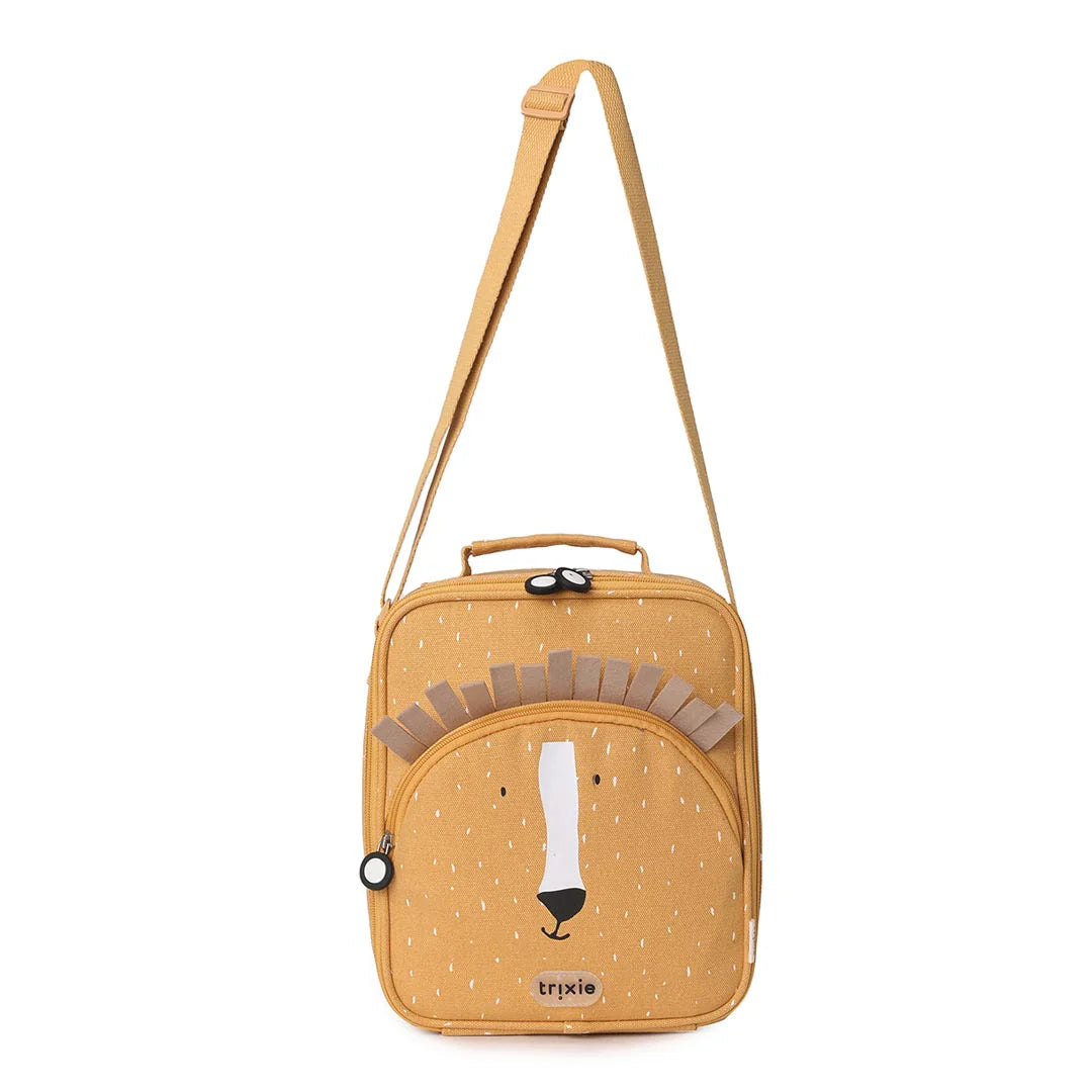 KIDS INSULATED LUCH BAG TRIXIE LION IN YELLOW