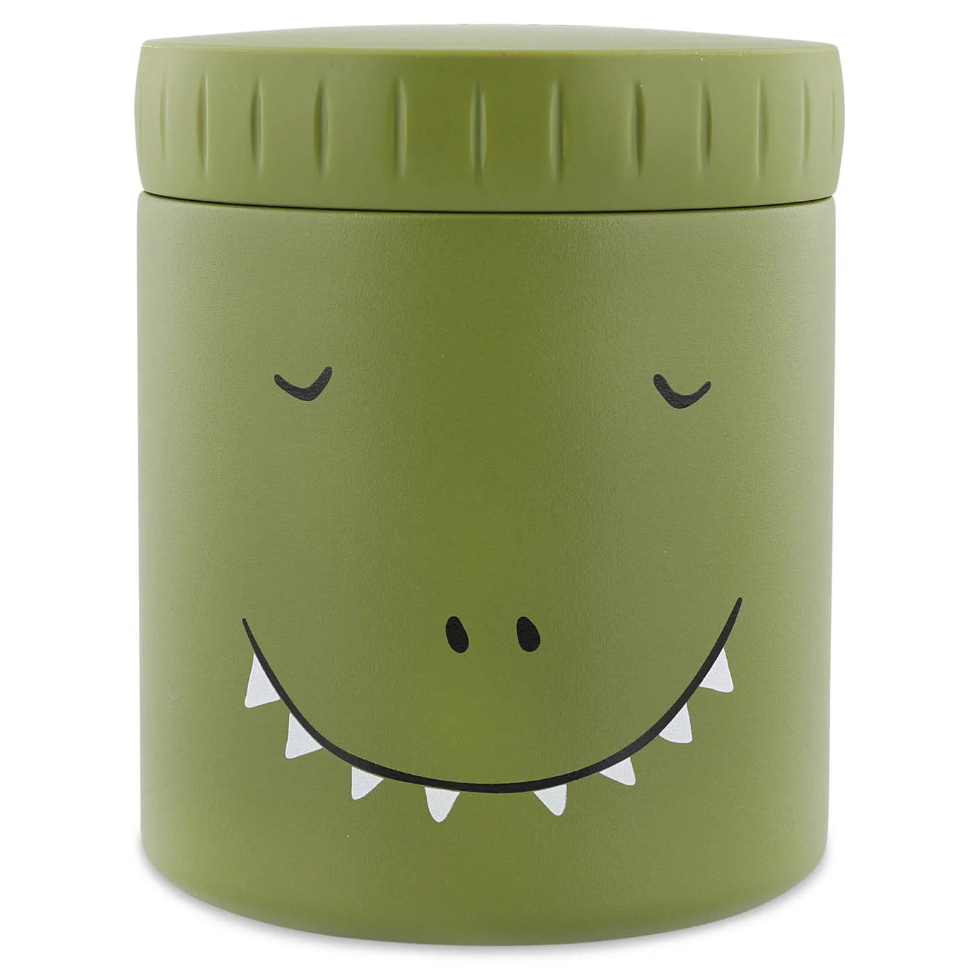 insulated food jar 350ml trixie mr dino in green