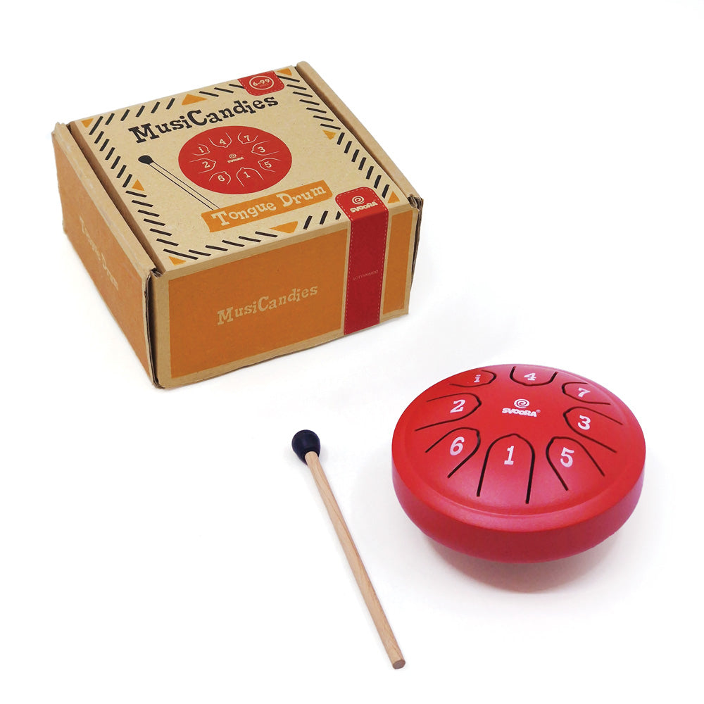 Детски стоманен барабан Tongue Drum Svoora  – 8 тона