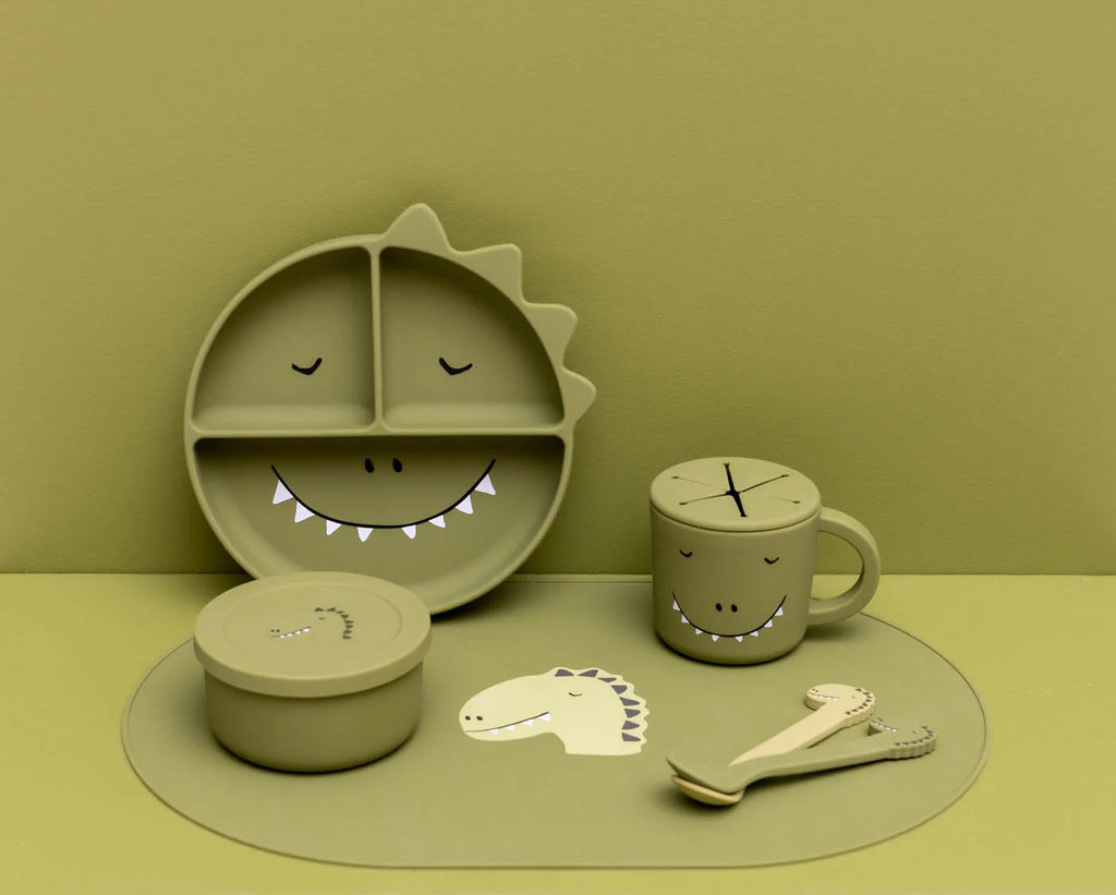 Силиконови лъжички Trixie Mr. Dino, 2 бр.