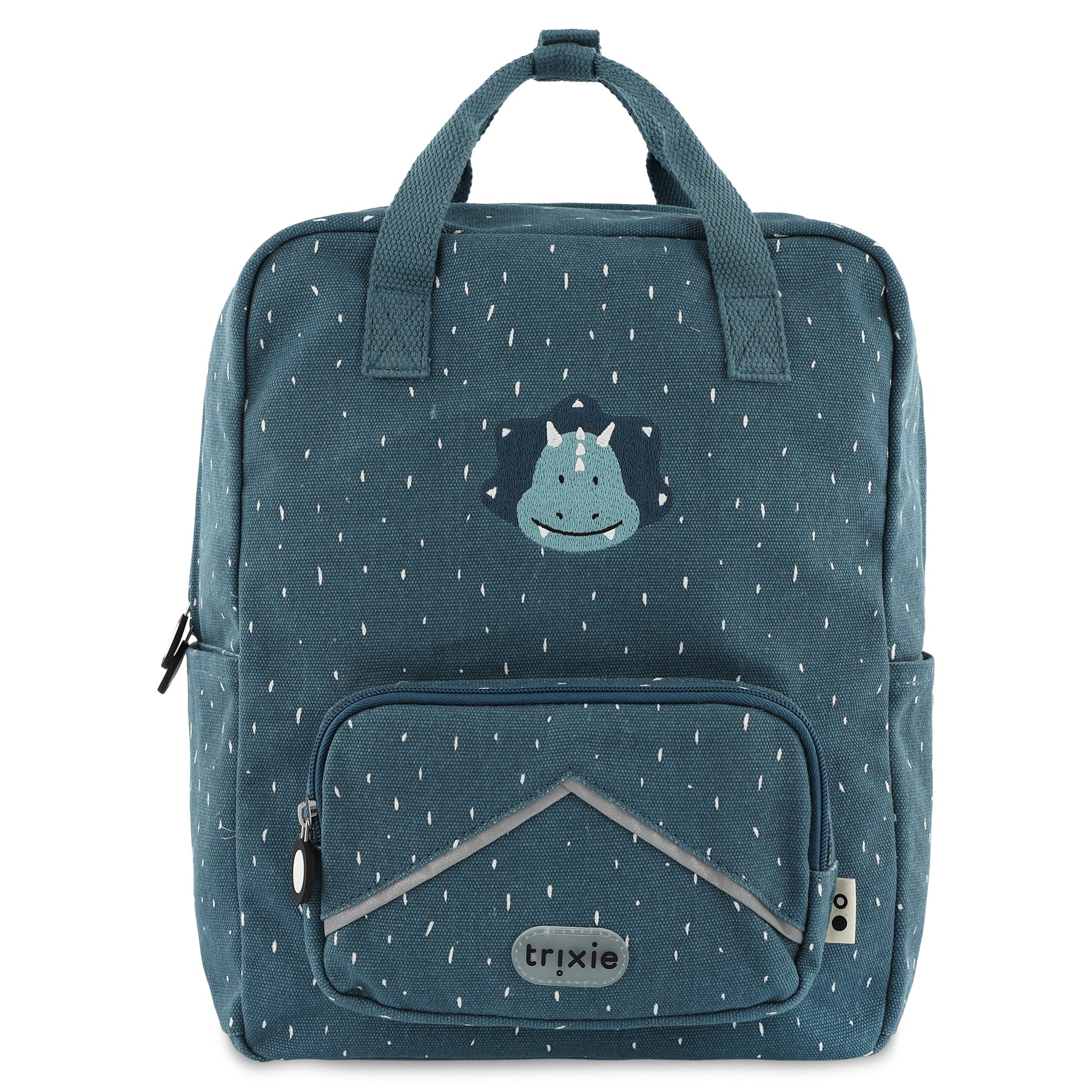school bag trixie mr triceratops in blue